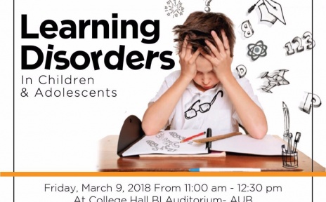 Meet the professional hour: Learning disorders in children and adolescents